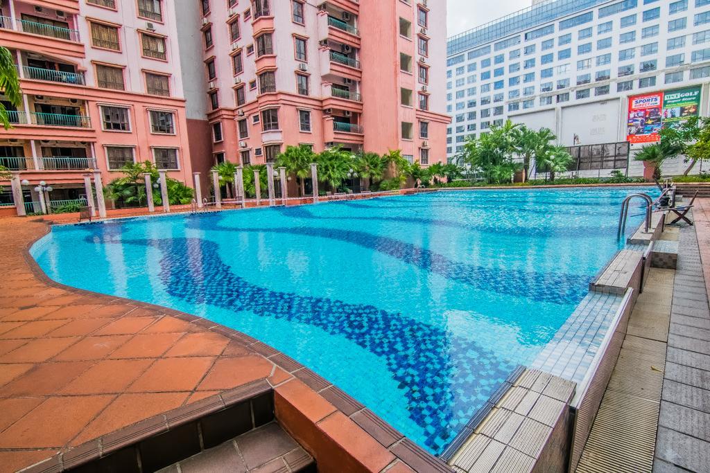 Mts @ Marina Court Resort Condo Кота Кинабалу Стая снимка